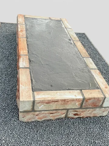 Double grave foundation by SNC Tombstones
